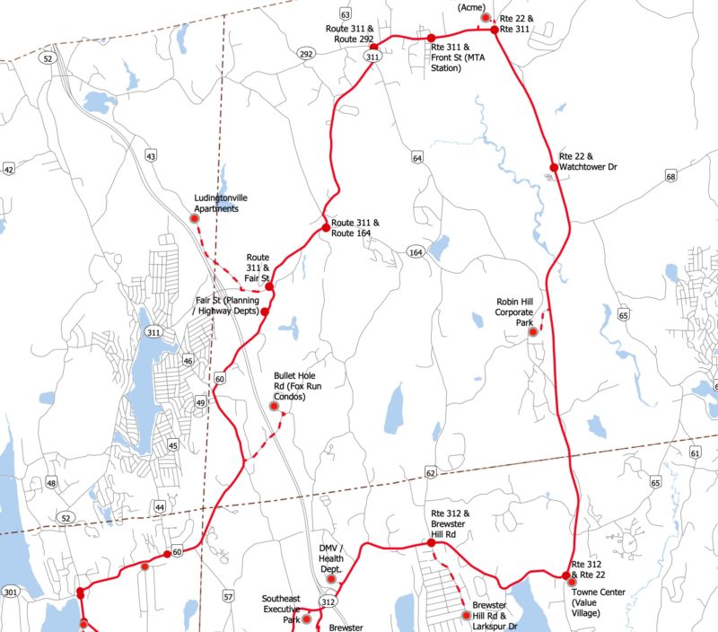 Putnam County Bus Service Maps & Schedules